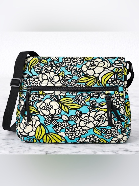 Vera Bradley Handbags - Vera Bradley Floral Crossbody Messenger Bag